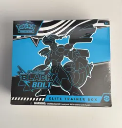 Pokemon TCG Scarlet & Violet: Black Bolt Elite Trainer Box ETB - Factory Sealed - Image 1