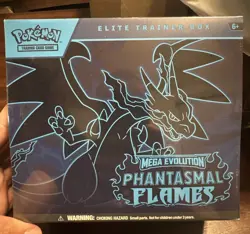 Pokemon Mega Evolution Phantasmal Flames Elite Trainer Box ETB Sealed - Image 1