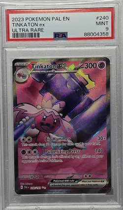 Pokemon Tinkaton ex Scarlet & Violet - Paldea Evolved 240/193 Holo Ultra PSA 9 - Image 1
