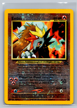 Entei #34 Black Star Promo Reverse Holo WotC Vintage Pokemon TCG LP 010 - Image 1
