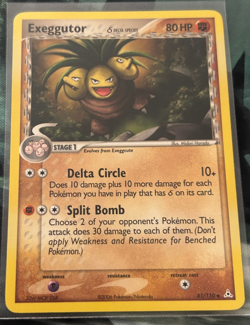 Pokemon TCG 41/110 Exeggutor Delta Species Holon Phantoms VLP - Image 1