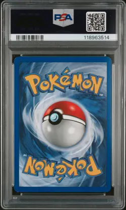 2001 POKEMON PROMO BLACK STAR #38 UNOWN J PSA 8 - Image 2