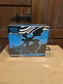 Pokemon Black Bolt ETB Elite Trainer Box (New Sealed) Small Rip - Image 1