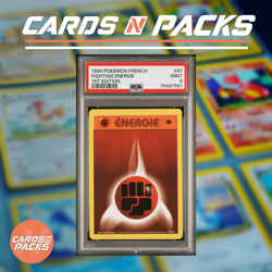 Carte Pokemon Energie Combat 97/102 Set de Base Edition 1 PSA 9 MINT 🇫🇷 - Image 1