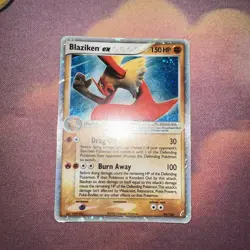 Pokemon EX Crystal Guardians Holo Blaziken ex 90/100 Moderately Played MP - Image 2