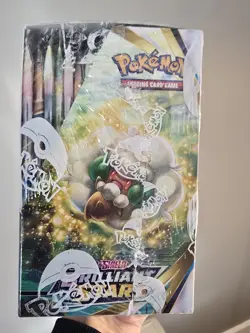 Pokemon TCG Brilliant Stars Booster Box Factory Sealed English W/ Acrylic CASE - Image 3