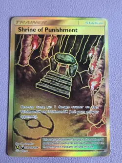 Shrine of Punishment SV90/SV94 Pokemon Hidden Fates Pokemon TCG NM - Image 1