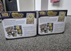 x2 Pokemon Surging Sparks Elite Trainer Box ETB Pokemon Center Exclusive-IN HAND - Image 2