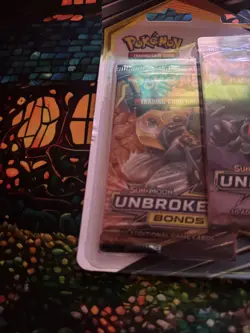 Pokemon Sun & Moon: Unbroken Bonds 3 Booster Pack Blister Typhlosion 820650825491 - Image 2