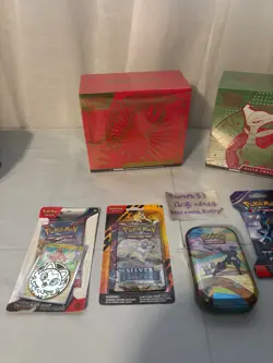 Large Sealed Pokemon Lot, mixed sets , collection , sealed, tins - Image 2