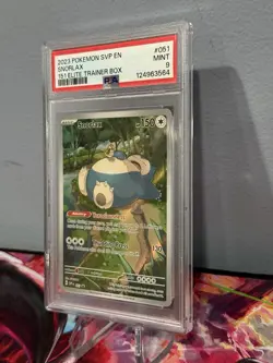 2023 Pokemon SVP en Snorlax 151 Elite Trainer Box Promo #051 PSA 9 Mint - Image 3