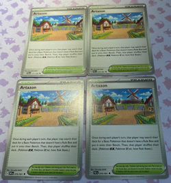 4x Artazon - Pokemon S/V Paldean Fates 076/091 TCG Playset - Image 2