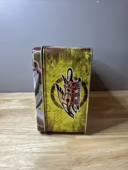 Yugioh 5DS TCG Turbo Warrior Empty Collectible Tin 2008 - Image 2