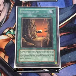 Yugioh! LP Necrovalley - DL3-001 - Rare - Limited Edition Lightly Played, Englis - Image 1