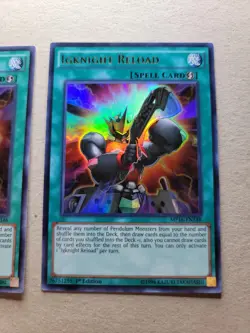 2x Igknight Reload - MP16-EN148 - Ultra Rare - 1st Edition - YuGiOh-LP - Image 3