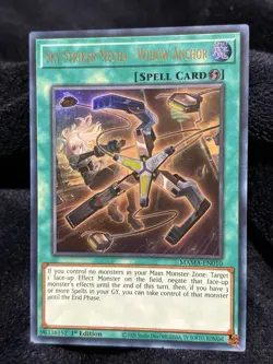 Yu-Gi-Oh! Sky Striker Mecha - Widow Anchor MAMA-EN010 Ultra Rare 1st Edition - Image 1