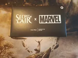 MTG Secret Lair x Marvel's Iron Man Rainbow Foil Edition - SEALED - Image 1