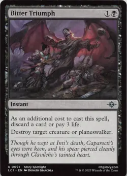 Bitter Triumph U The Lost Caverns of Ixalan 91 - LP MTG - Image 1