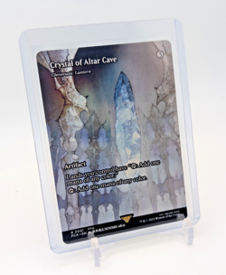 MTG - Crystal of Altar Cave - Chromatic Lantern - Showcase #61 FCA NM - Image 1