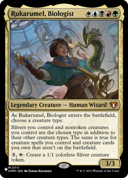 Rukarumel, Biologist #711 | Near Mint | The List Magic MTG - Image 1