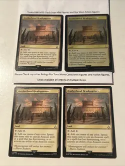 MTG Brotherhood Headquarters Foil Assassin's Creed Playset (x4: 1 Foil) - Image 1