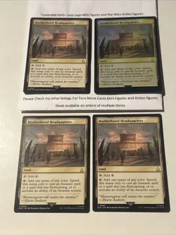 MTG Brotherhood Headquarters Foil Assassin's Creed Playset (x4: 1 Foil) - Image 2