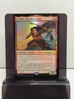 Brallin, Skyshark Rider Commander 2020 Foil 4/322 - Image 1