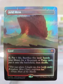 Arid Mesa (Borderless) Special Guests Foil - Image 1