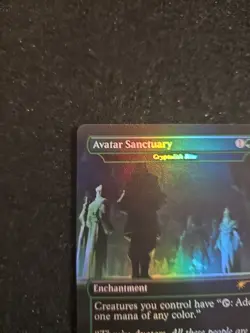 FOIL - Avatar Sanctuary - Cryptolith Rite - Secret Lair - The Last Airbender MTG - Image 2