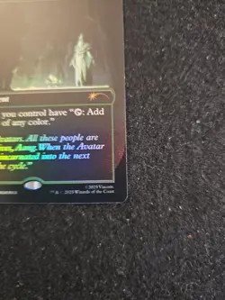 FOIL - Avatar Sanctuary - Cryptolith Rite - Secret Lair - The Last Airbender MTG - Image 4