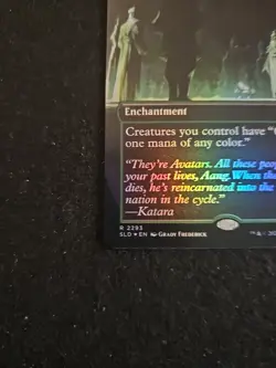 FOIL - Avatar Sanctuary - Cryptolith Rite - Secret Lair - The Last Airbender MTG - Image 5