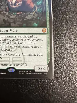 Magic The Gathering - Avatar: The Last Airbender-Badgermole Cub Mythic Non-Foil - Image 3