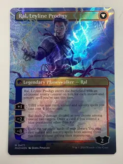 MTG - Ral, Monsoon Mage - Textured Foil Borderless - MH3 0471 Modern Horizons 3 - Image 2