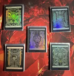MTG - All Will Be One - Phyrexian Full Art Lands - FOIL - 10 of Each - Image 1
