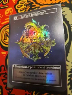 Sorcery Contested Realm - Beta - Kythera Mechanism FOIL Mint Unplayed - Image 1