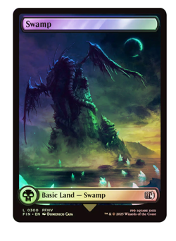 Swamp (0300) - Foil Final Fantasy MTG - Image 1