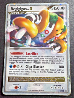 Regigigas LV.X Promo DP30 Pokemon Card Holo Foil Rare HP - Image 1
