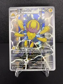 Pokemon Galvantula TCG White Flare Illustration Rare Card 117/086 NM/M Condition - Image 1