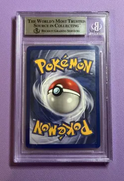 Gengar 5/62 Fossil Holo Pokemon BGS 9 PSA 1999 Vintage - Mint (Scratched case) - Image 2