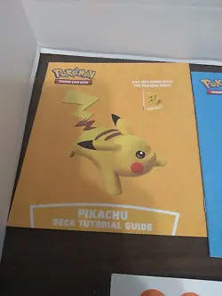 Pokemon Battle Academy Game Rule Book & Deck Guides Unpunched Coins And Coin - Image 2
