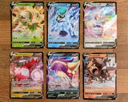6 Card Pokemon V Lot - Ultra Rare & Promo - 2021-2023 - Near Mint - Pokemon TCG - Image 1