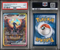 2025 POKEMON PRE EN-PRISMATIC EVOLUTIONS #161 UMBREON EX PSA 9 - Image 3