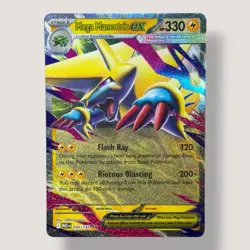 Pokemon TCG - Mega Manectric ex 050/132 Double Rare Holo - Mega Evolution (NM) - Image 1