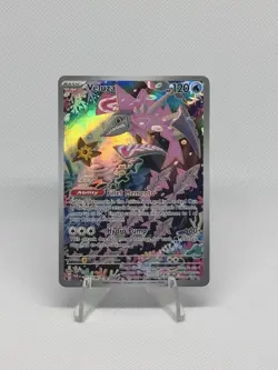 2023 Pokemon Paradox Rift Veluza Illustration Rare IR 192/182 - Image 1