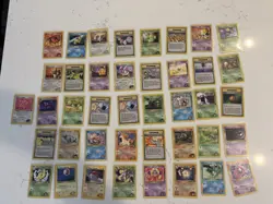 Lot of 41 Pokemon Gym Heros Set Unlimited Cards- Near Mint/ Light Play LOT #8 - Image 1