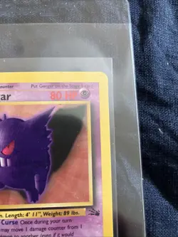 👻 Gengar 20/62 Fossil Regular 1st Ed - Pokemon TCG Single Card LP /MP - Image 5