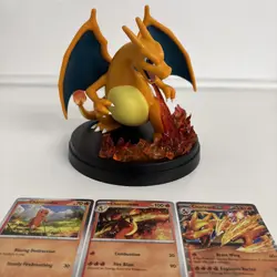 Pokemon TCG: Charizard ex Super-Premium Collection - Figure + 3 Promos Only - Image 2