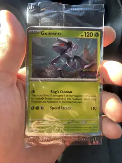Genesect 008 Cosmic Holo - Phantasmal Flames Stamped - PFL - Pokemon - Sealed! - Image 1