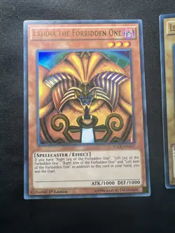 Yu-Gi-Oh Exodia the Forbiden One 1st Edition Set YGLD-ENA17 - Image 2