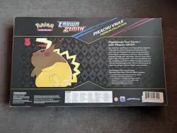 Pokemon Cards Crown Zenith Pikachu Vmax Premium Collection Box Sealed 7 Packs - Image 2